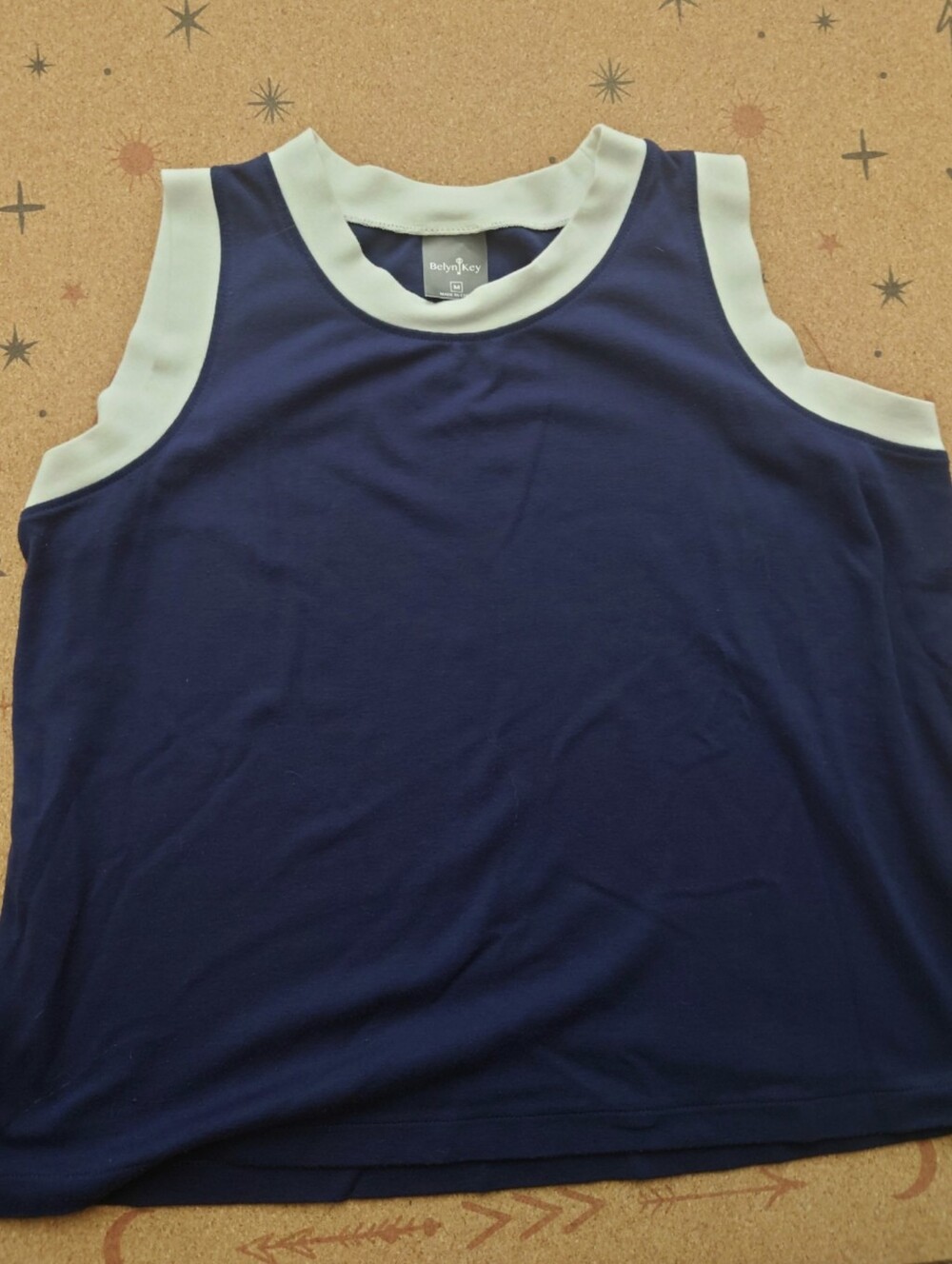 Belyn Key Super Cute Golf Tee! Color Navy Size Medium! Only Used A Few Times!